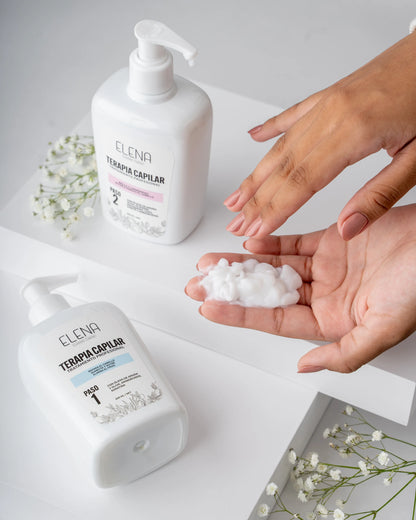 🥰 Kit Profesional de Reconstrucción Capilar + Control Frizz + Crecimiento